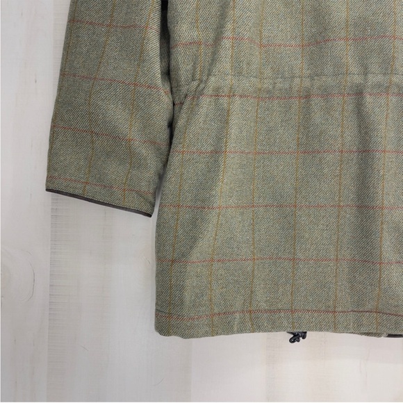 rare LE CHAMEAU luxury wool field jacket coat hunting shooting French L tweed - Picture 6 of 7